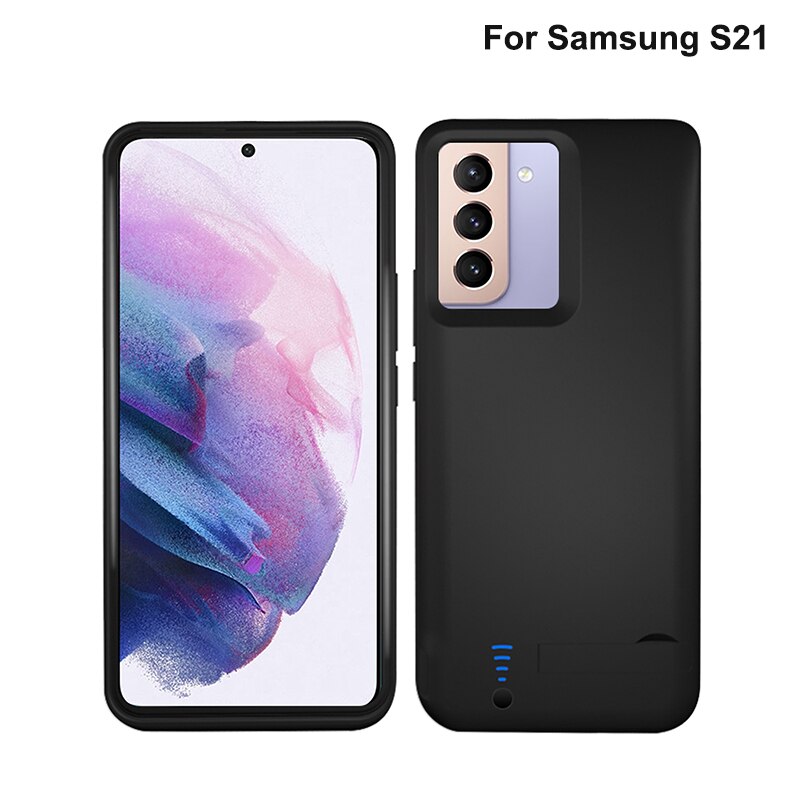 Battery Charger Case For Samsung Galaxy S20 S10 S21 portable Extended charging case For Galaxy S8 S9 Pus USB Power bank Case: For Samsung S21