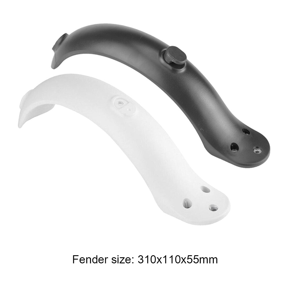 Guardabarros trasero para patinete eléctrico, juego completo de accesorios para Scooter Xiaomi M365, soporte de luz trasera