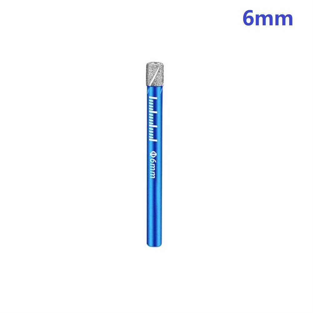 1 Pcs Drill Bit 6/8/10/12/14/16mm Durable Diamond Coated Core Bit For Glass Marble Granite Quartz Ceramic Diamond Dry Drilling: 6mm