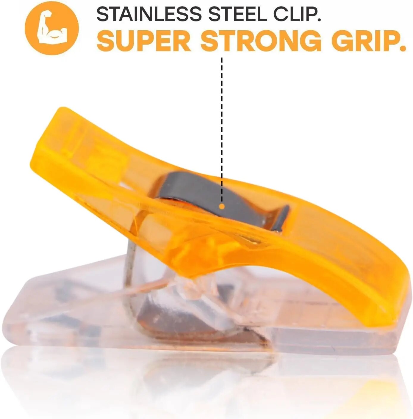 Multifunctionele naaiclips, diverse kleuren, verpakking van 50, klein