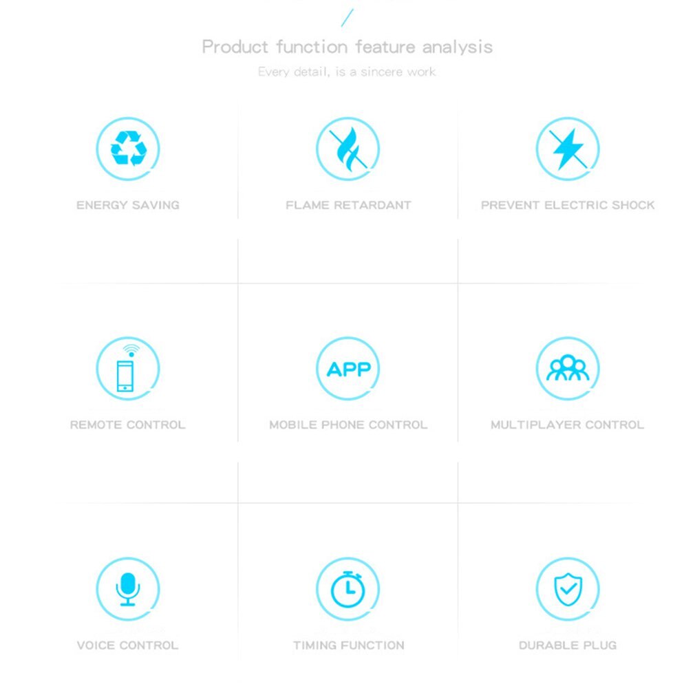 Wifi smart stikkontakt app fjernbetjening stemmestyring timing google home alexa stikkontakt os stik smart hjem stik
