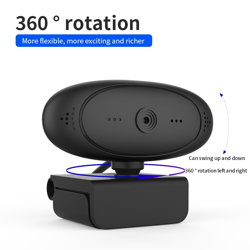 1080P HD Webcam Built-in Microphone High-end Video Call Camera Computer Peripherals Web Camera For PC Laptop Net Class