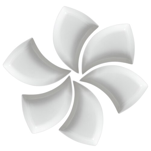 Ceramic Household Vegetable Plate Deep Swing Plate Tableware Set Dim Sum Fruit Plate Tablewares Kitchen Dining