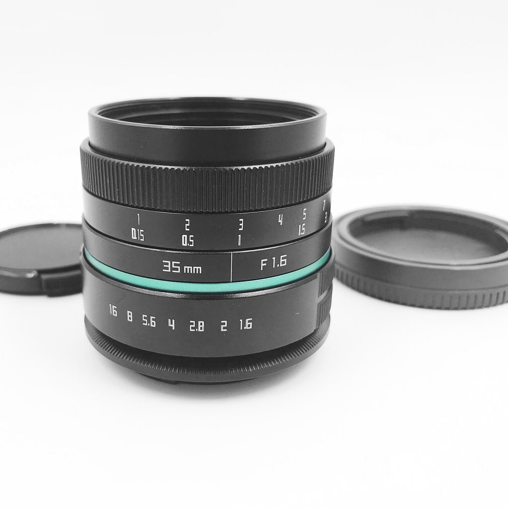 Lens Groene Cirkel 35Mm Apps-C Cctv Camera Lens Voor Sony Nex Camera Nex-6 Nex-5R Nex-F3 Standaard zoom