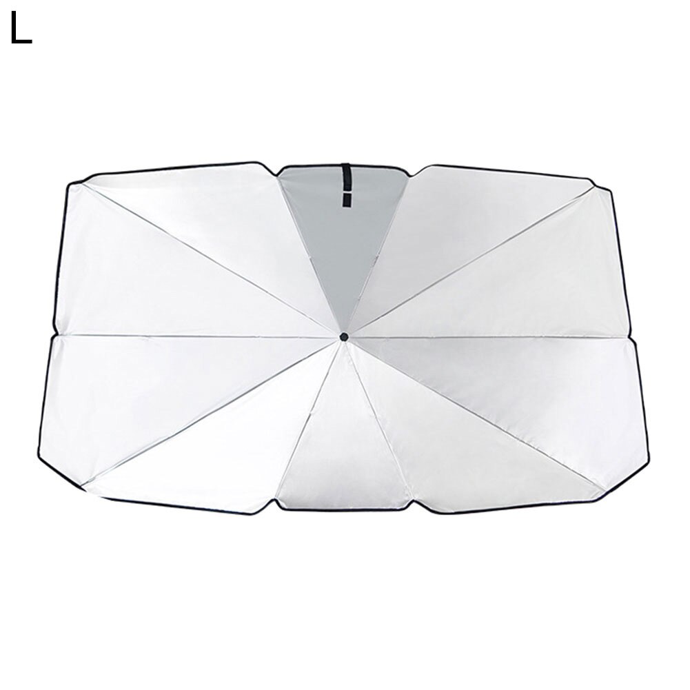Capa protetora contra solar para para-brisa, cobertura automotiva, para-sol, para janela frontal, proteção para vento, acessórios para veículo: L