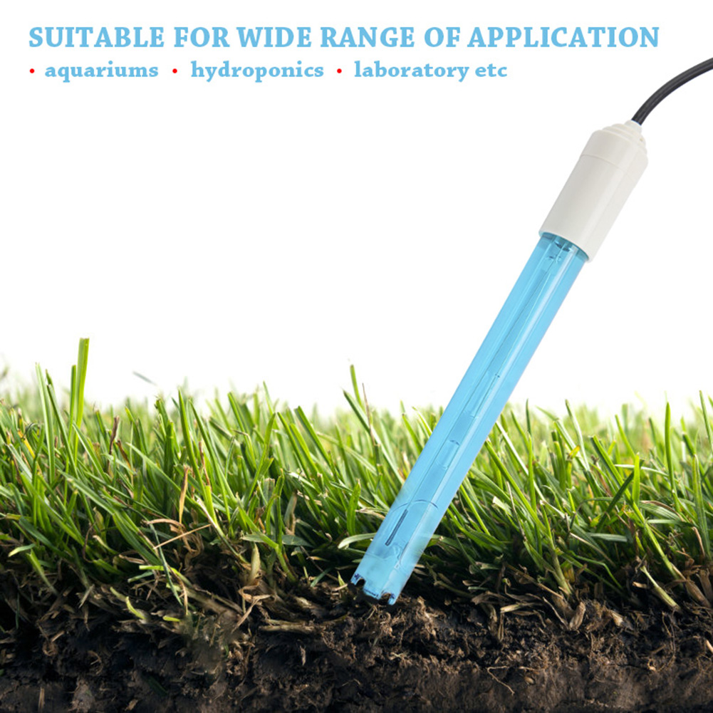 Aquarium Hydroponic Electrode PH Monitor Probe Smart Controller Meter Sensor Digital Meter BNC Connector Detection