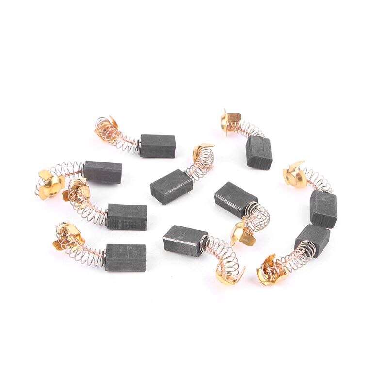 10 pièces outil électrique brosse en carbone marteau électrique meuleuse d'angle Graphite brosse remplacement diverses tailles: F