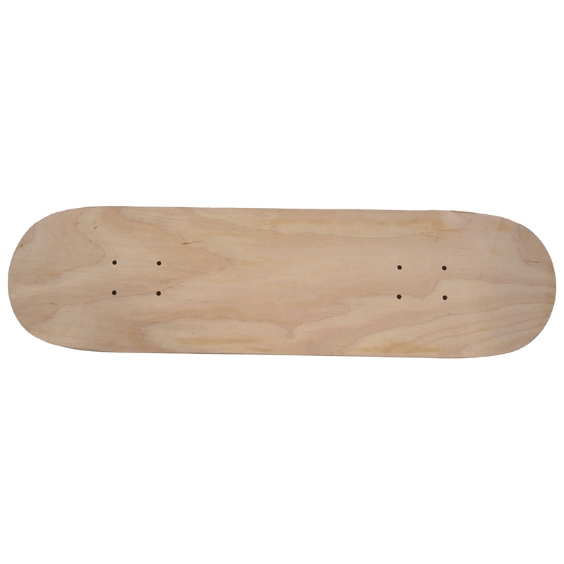 8Inch 8-Layer Maple Blanco Dubbele Concave Skateboards Natuurlijke Skate Deck Board Skateboards Dek Hout Maple: Default Title