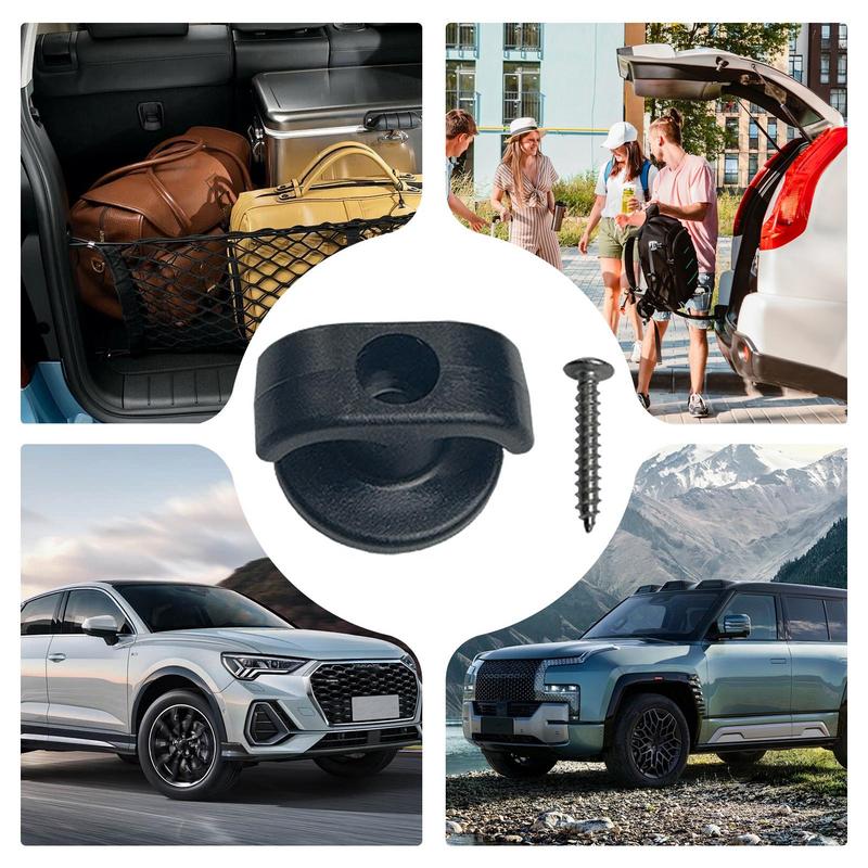 Auto Stamm Net Haken 4X Binden Aufhängbare Verschluss Mit Schrauben Auto Modifikation Haken Auto Stamm Haken Schraube Cargo Net Hardware Kit