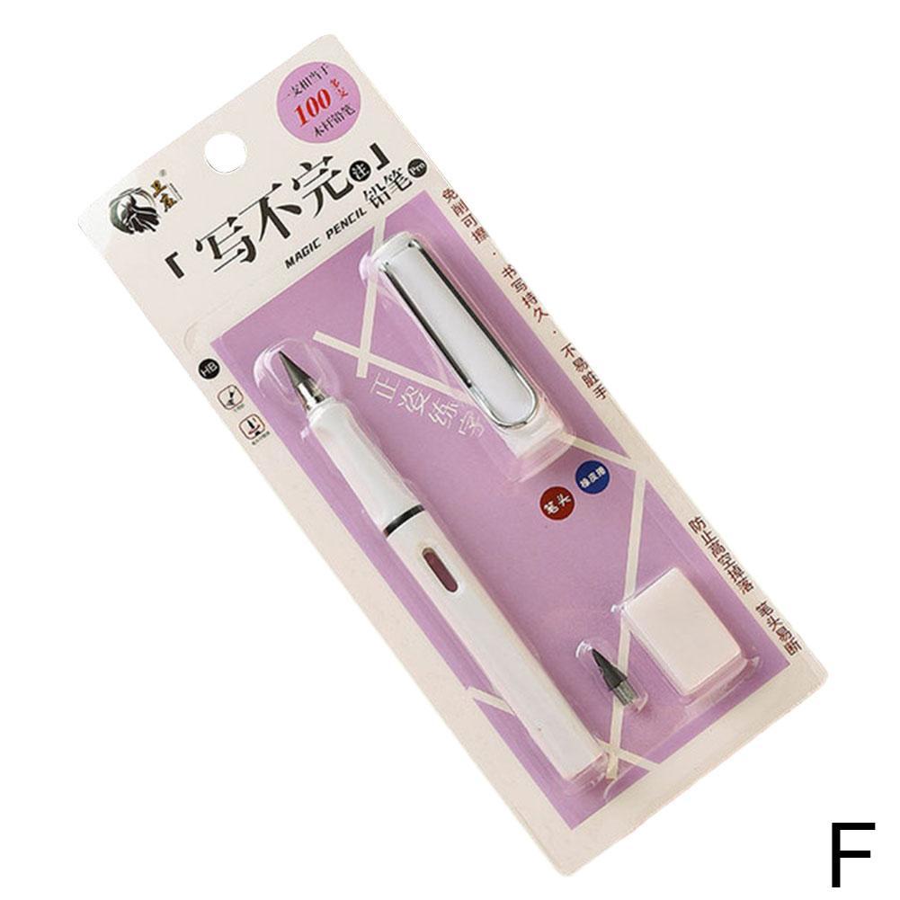 Unlimited Writing Pencil Magic No Ink Pen Magic Novelty Writing Eternal Pencil Art Sketch Painting Sign Pen School Business: white