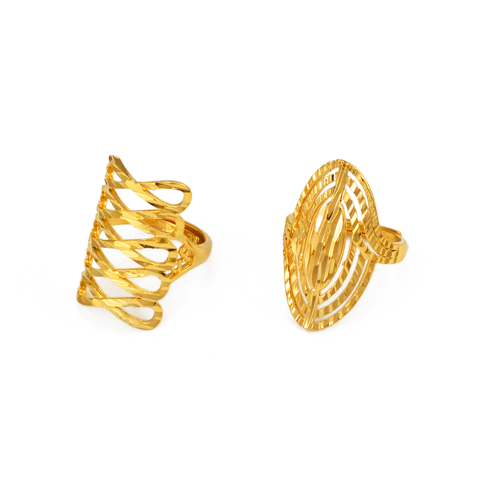 Anniyo Resizable Ring Voor Vrouwen Afrikaanse Sieraden Nigeria Congo Ethiopische Goud Kleur Wedding Ring Te Openen Ringen Moeder