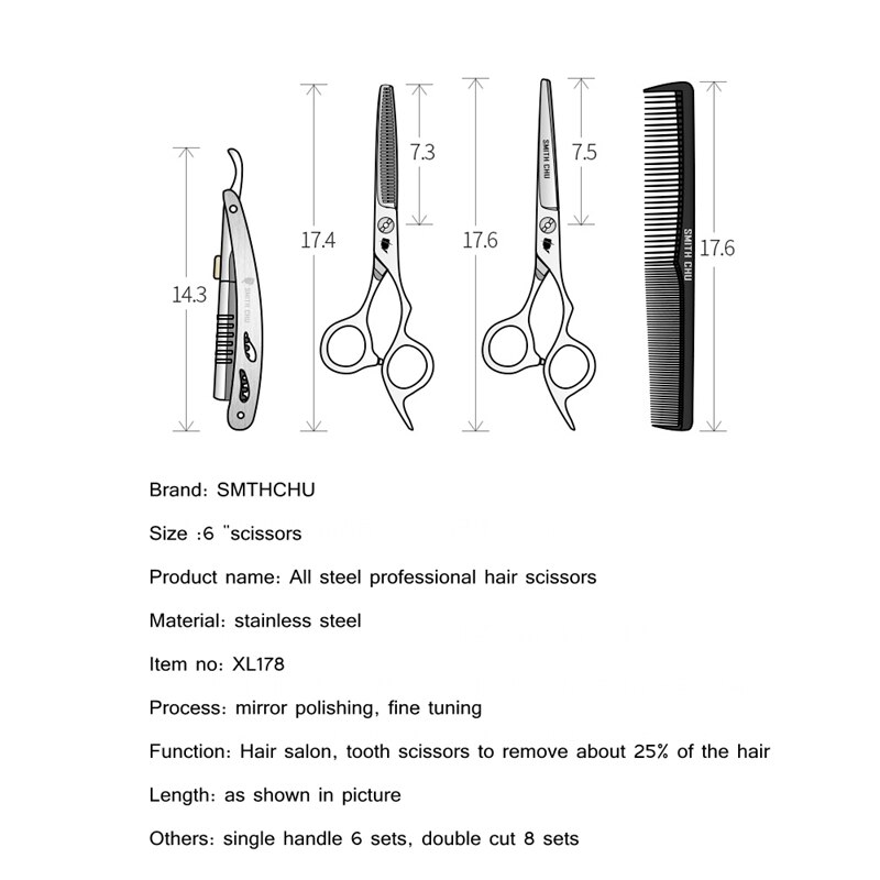 Professionele Kappers Schaar Kapper Accessoires Kappers Producten Haar Snijmachine Kapsel Kapperszaak Voor Hair Cut