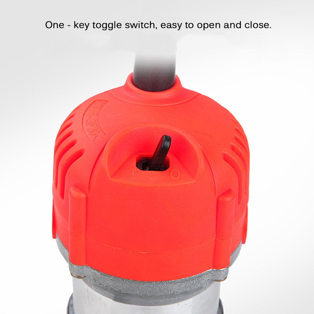 Défonceuse à bois électrique, 220V, 3000W, outil de menuiserie, dégaufreur à main