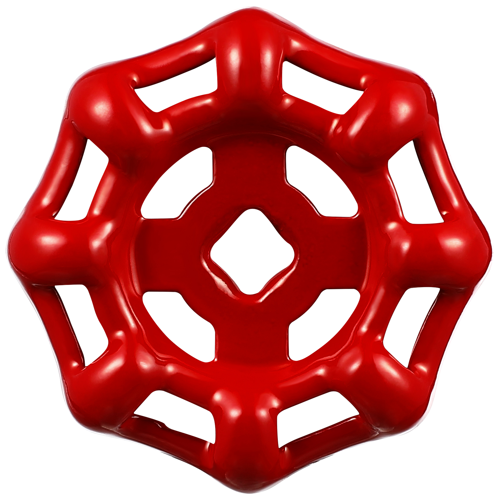 Kran slangfäste metallspjäll handratt runt handtag utomhusvattenkran handtag