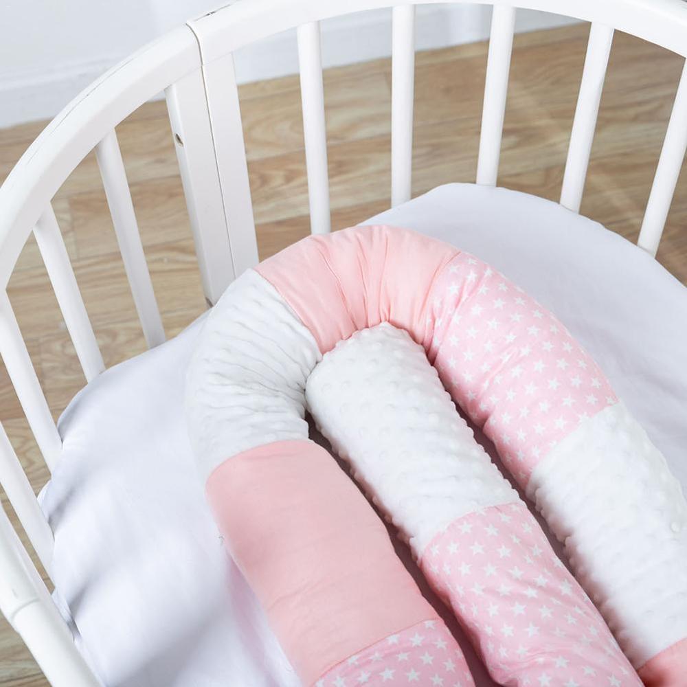 250cm Baby Stoßfänger Schlange Sicher Anti-kollision Krippe Stoßfänger Bett Kissen Kissen Baby Bettwäsche einstellen für freundlicher Zimmer dekoration Zubehör