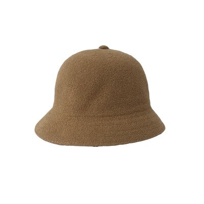 Alta qualidade Outdoor Casual Blank respirável Dobrável Terry Towelling Bucket Hat: Champagne