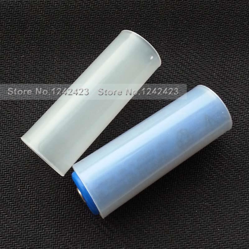 10pcs/lot 18650 battery sheath tube battery fitted plastic tube