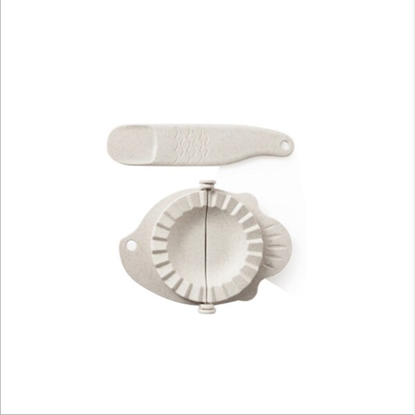 Dumpling Mold For Modeling Dumplighs DIY Dumpligh Maker Tool Wheat Straw Jiaozi Mold For Baking Kitchen Gadgets Accessories: Nature Dumpling Mold