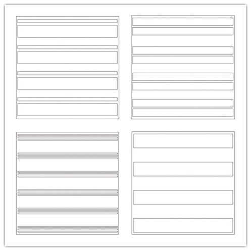 Fond cadre bambou nid d'abeille nuages pochoir en plastique pour bricolage Scrapbooking gaufrage papier carte artisanat peinture modèle: 10
