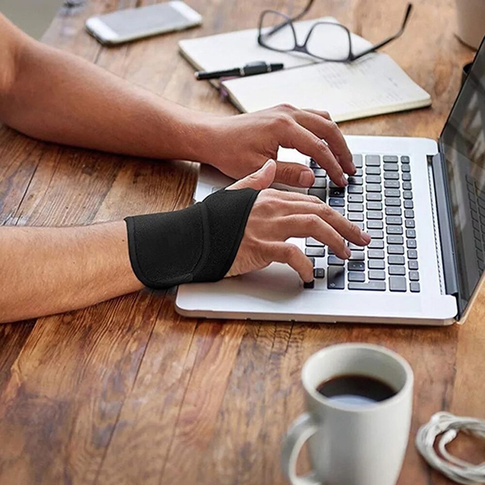 Unisex wrist protection band brace training wrist support carpal tunnel sprains strain gym strap wraps sport pain relief wrap bandage