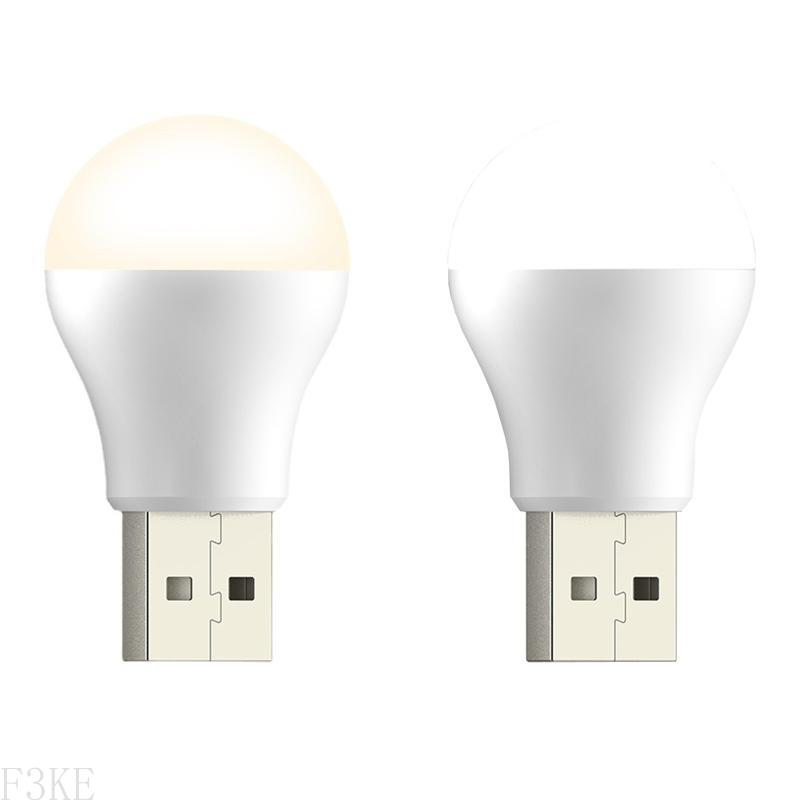 F3KE USB LED Night Light Eye for Protection Lesen leichter Computer Mobile Power Charg