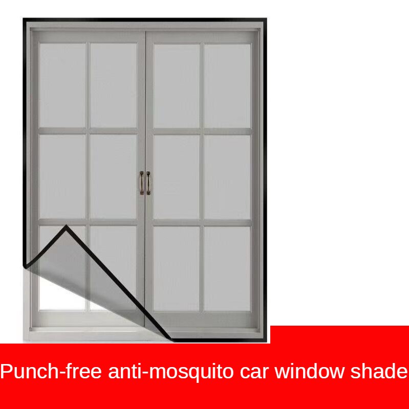 Mosquito-proof Velcro gauze curtains without perforation mosquito net door net curtains magnetic mosquito net window