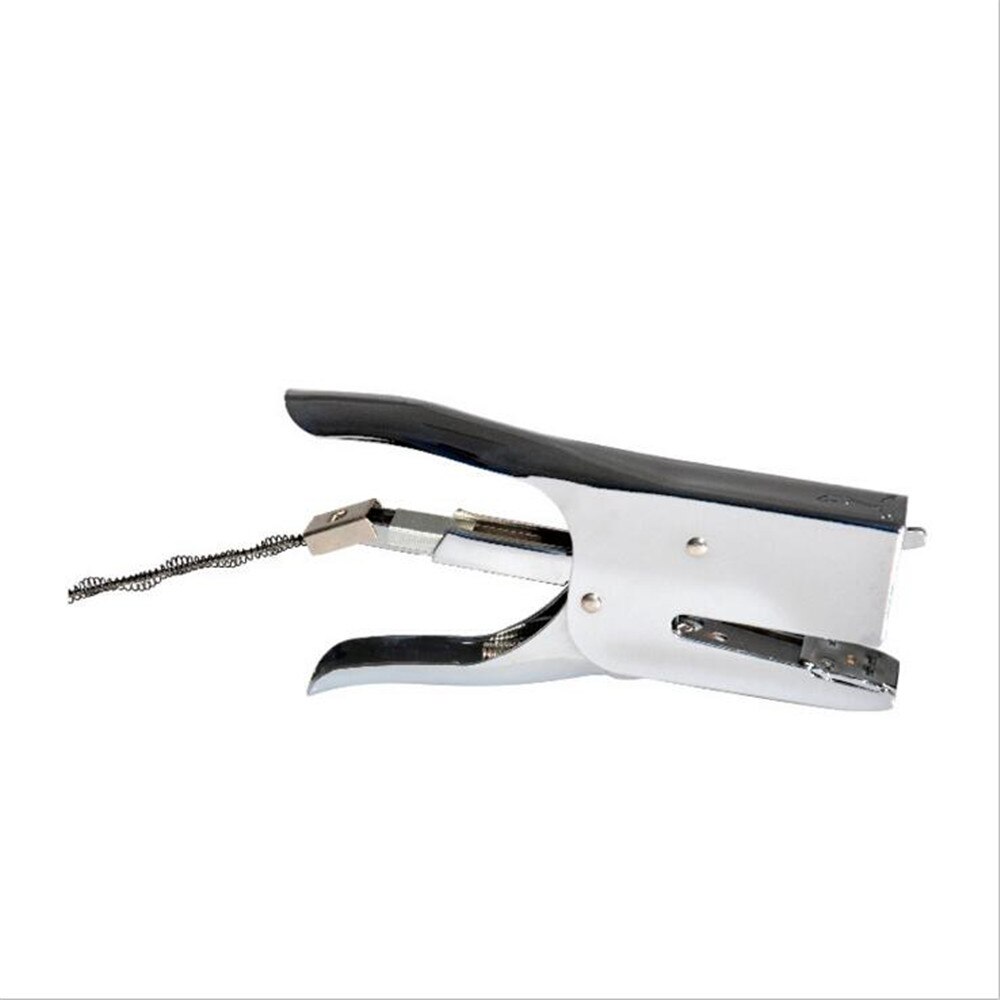 Tang nietmachine handmatige metalen hand nietmachine nietmachine 40 vellen handbesparende nietmachine mini stationair kantoorbenodigdheden