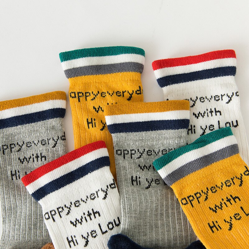 1pair Children's Baby Socks Soft Cotton Cartoon infant knee high socks Long Cute for Kids boys Girls 0-5 Years old cheap stuff