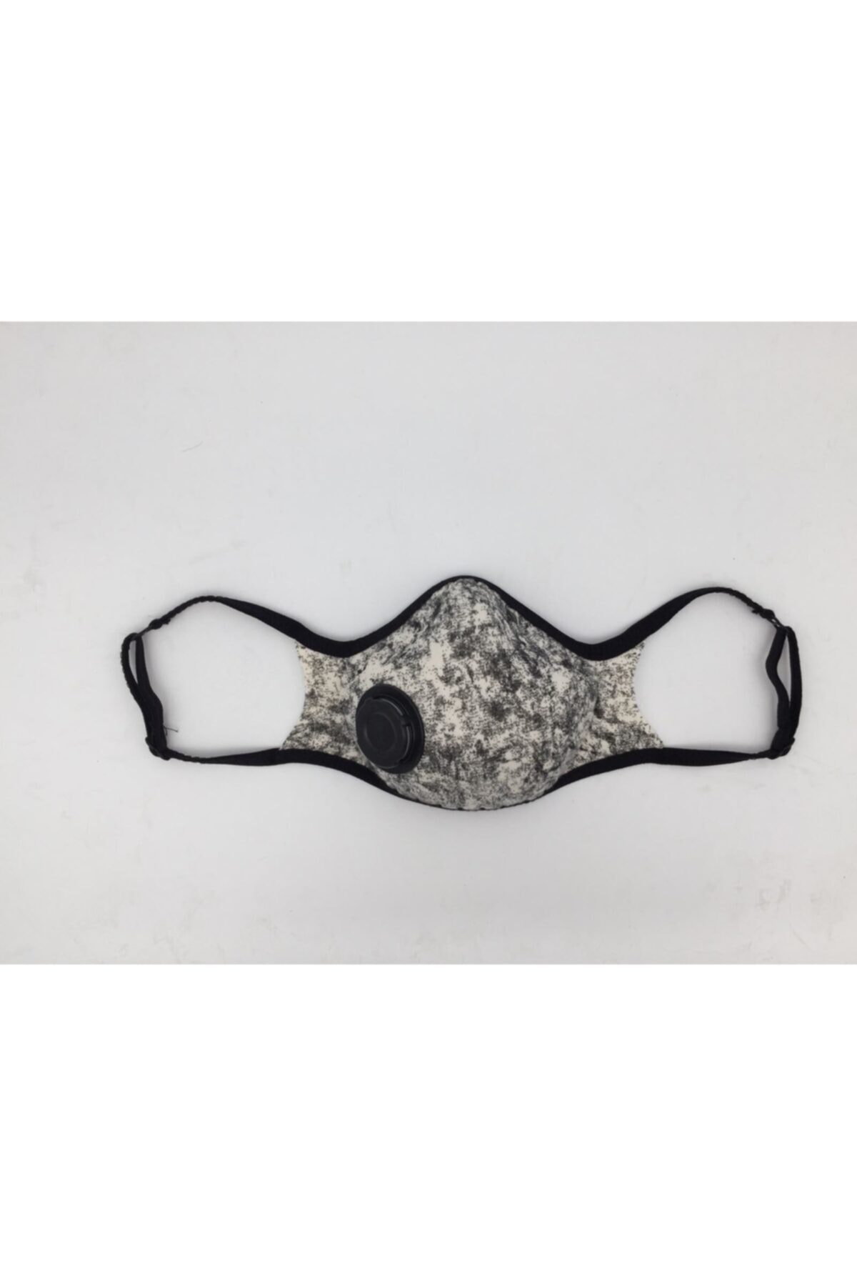 Unisex Grijs Batik Wasbare Masker 100% Katoen 5 Lagen Maskers Anti Air Stof En Rook Vervuiling Verstelbare Comfortabele Mode Masker
