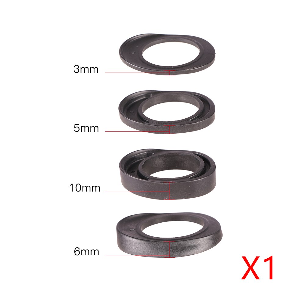 Aerodynamisk cykel spacer vej mtb cykel integreret aero til 28.6mm 1 1/8 &quot; frempind til cykelstyr: H99 1 sæt