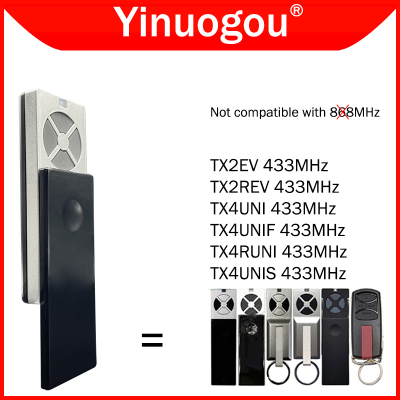 LiftMaster Kammerherr TX4UNI TX4RUNI TX4UNIF TX4UNIS TX2EV TX2Umdrehung garagentor fernbedienung 433mhz elektrischer tor Absender