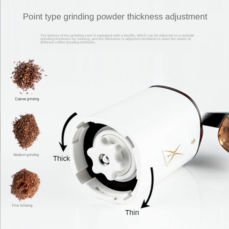 Folding Portable Grinder Hand Grinder Coffee Machine Household Mini Manual Coffee Bean Grinder Hand Crank Grinder Spice Grinder