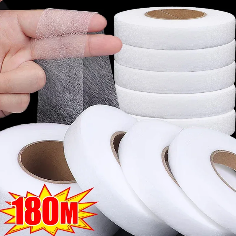 Dubbelzijdig Niet-geweven Broek Zoom Tape Zelfklevende Rand Verkort Plakken Tapes Diy Kleding Gordijnen Repareren Naaien accessoires