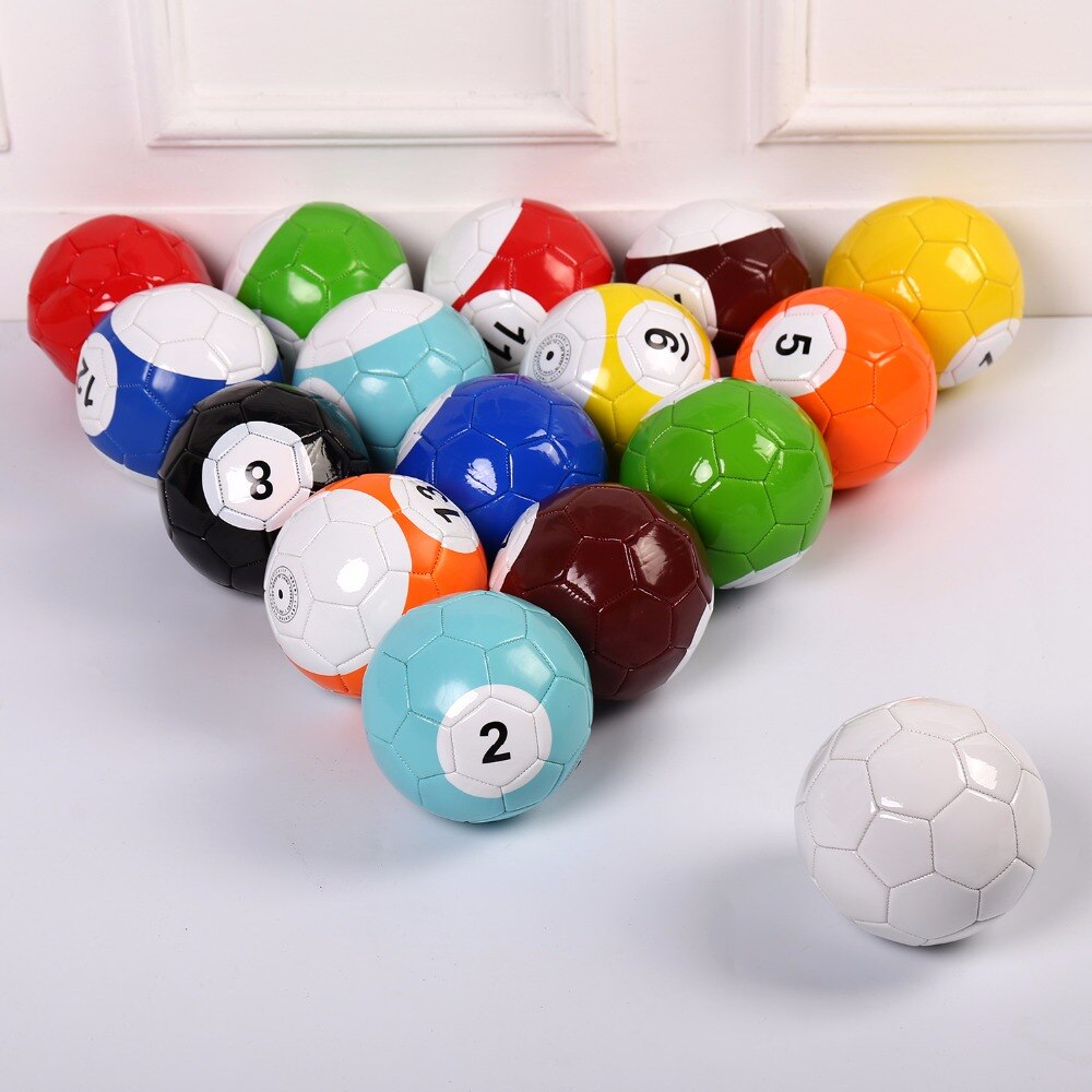 4 # Gaint Snooker Snook Pallone Da Calcio Gioco Da 8.5 Pollici In Snookball Enorme Biliardo Pool di Calcio Includono Pompa di Aria Giocattolo poolball