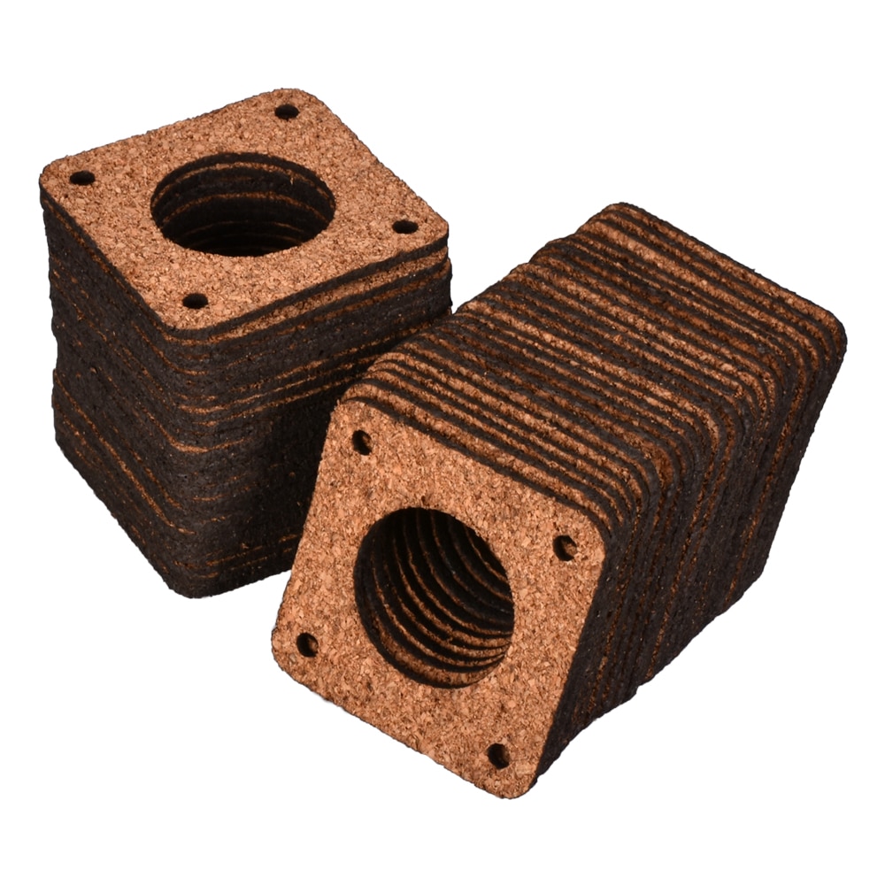 1/5pcs Nema 17 Stepper Motor Damper 3mm thickness Cork Gasket Damper Nema17 42 Stepper / Isolator for 3D Printer
