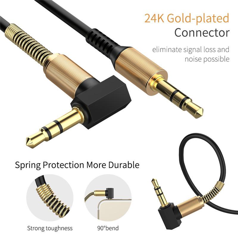 Audio Kabel Jack 3.5 Mm Kabel 3.5 Mm Jack Speaker Kabel Voor Auto Hoofdtelefoon Cord Audio Hoofdtelefoon Accessoires Ugreen Baseus telefoon