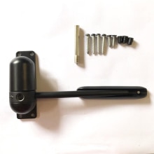 1 Set Door Closer Gate Close Hardware Fire Rated Spring Locking Adjustable Heavy Duty For Home Decor Accessories