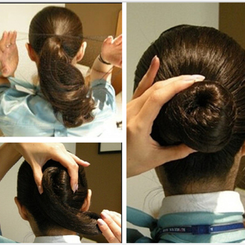 Pelucas de redes para el cabello, malla Invisible con borde elástico para estilizar el cabello, líneas suaves para bailar, deportivas, tejido, 10 uds.