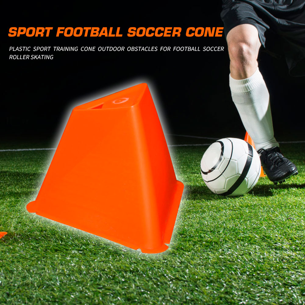 FußBall FußBall Ausbildung Kegel Zylinder Hindernisse Rolle skaten Sport Dreieck für Einfache Sicherheits ÜSpund Zubehör