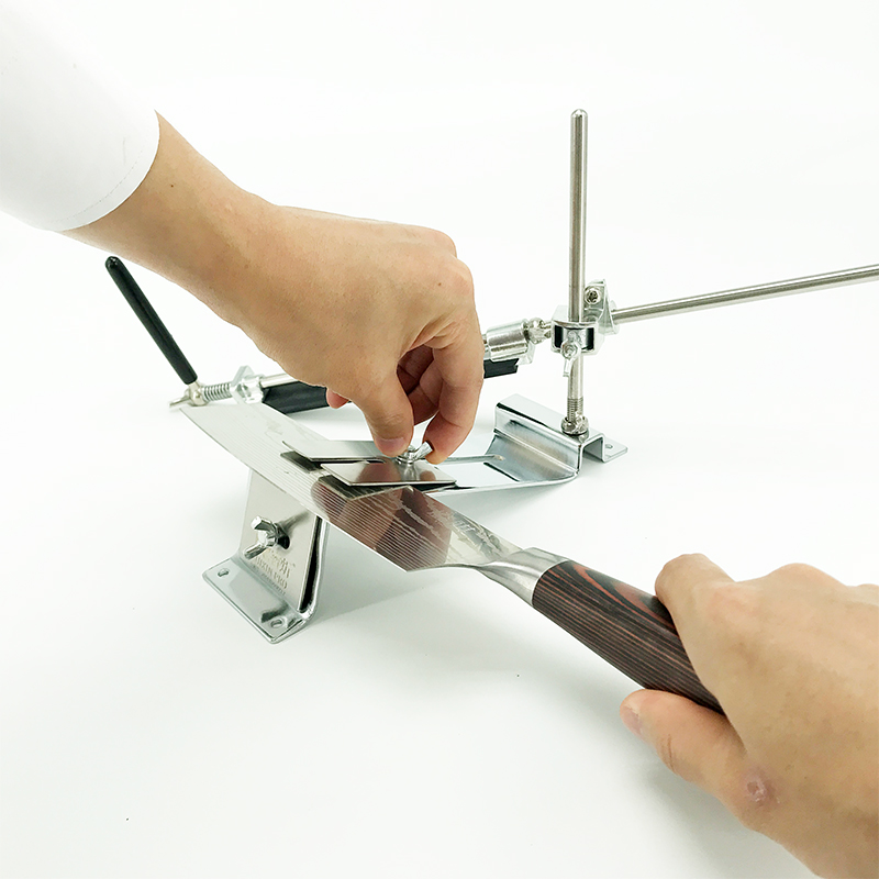 RUIXIN Pro fessional Kitchen Knife Sharpener Whetstone Updated Multifunction Fixed Angle Edge Honing Tools Sharpening System