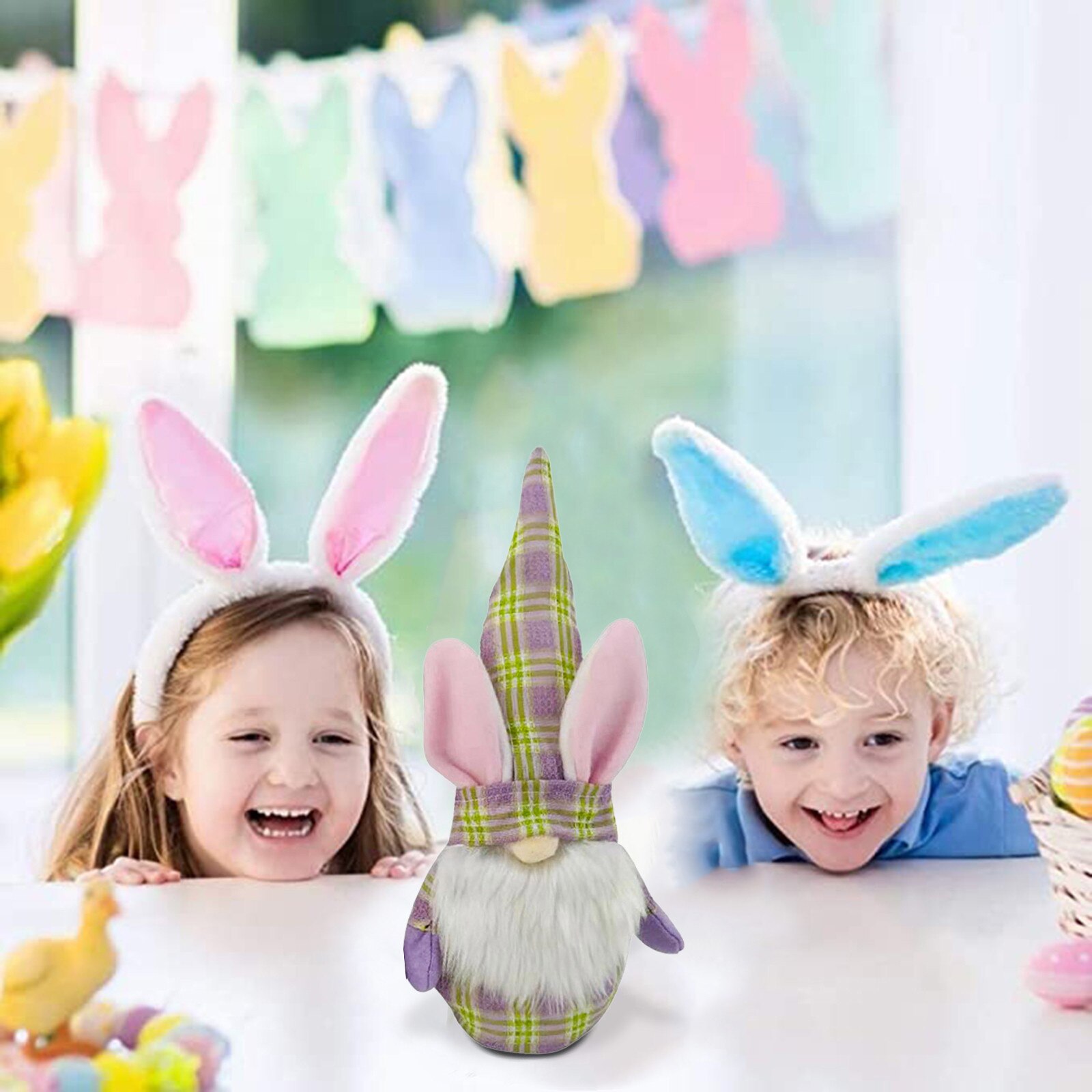 2PC Easter Bunny Gnomes Plush Toy Faceless Doll Ha... – Grandado