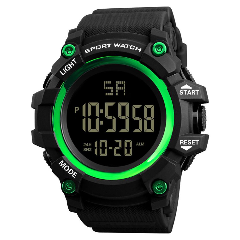 Casual Mannen Horloges Digitale Multifunctionele 30M Sport Waterdicht Mode Elektronische Klok Horloge Relogio F4: C