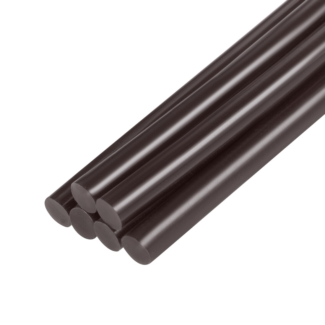 Uxcell Mini Glue Sticks Voor Lijmpistool 0.27-Inch X 4-Inch Bruin 6Pcs