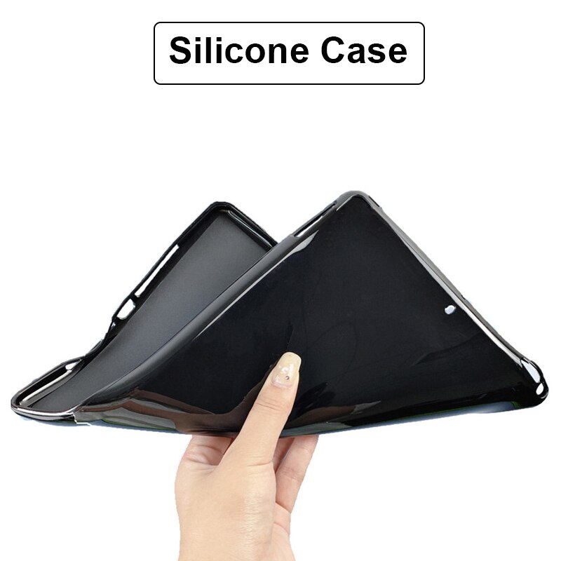 Funda para iPad Pro 10,5, , modelo A1701, A1709, carcasa negra de silicona suave ultrafina para Apple iPad Pro de 10,5 pulgadas: Silicone Soft Case