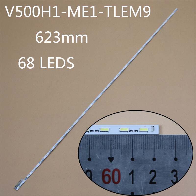 V500H1-ME1-TLEM9 623mm LED Array Light Bar For AOC LE50H454E LED Backlight Strips Matrix Kit LED Lamps Lens Bands V500HJ1-ME1