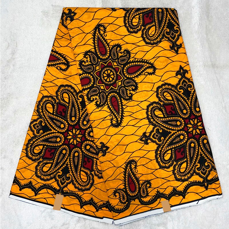 african fabric african wax fabric nigerian wax fabrics african cotton prints fabric dashiki ankara 6yards: Black