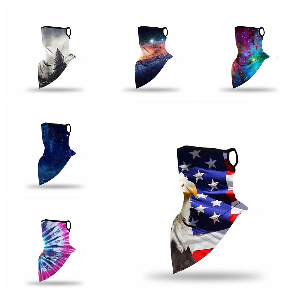 Summer Bandana Face Tube Neck Multi-function FACE Neck Gaiter Balaclava Gaiter Headband Scarf Headwear Bandana Cap Cycling