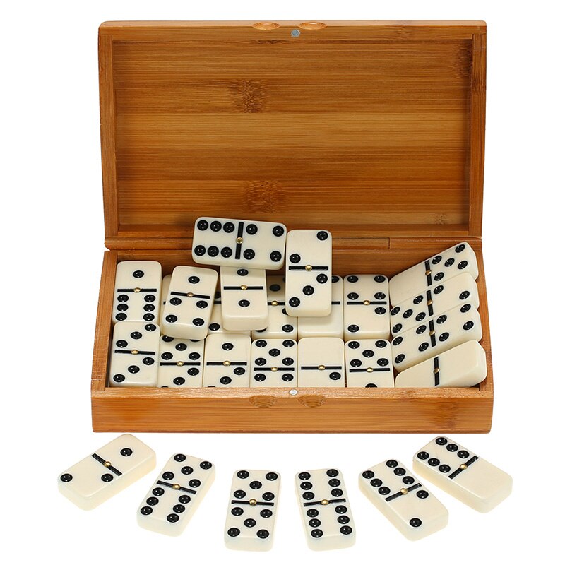 28 stk / sæt domino brætspil domino legetøj rejser sjovt bordspil barn børn pædagogisk legetøj til børn