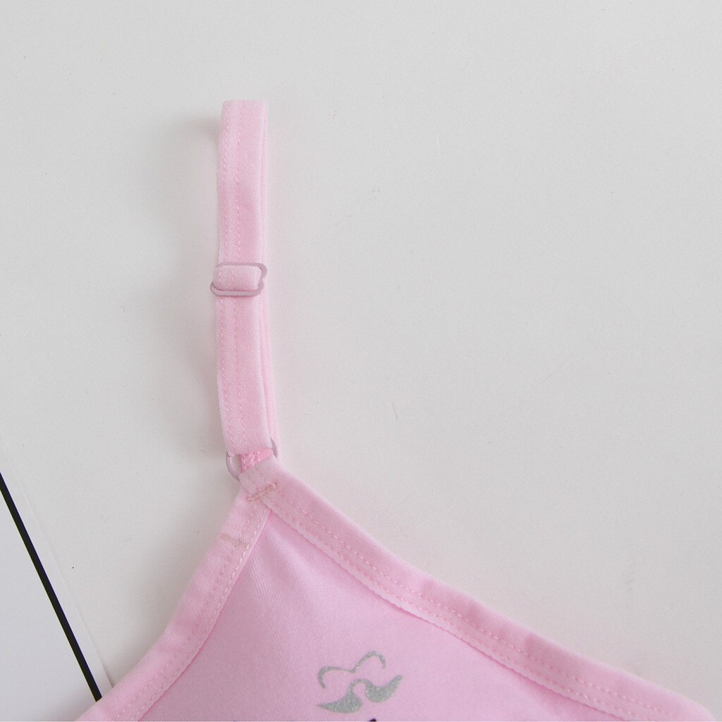 100% Cotton Teen Girl Underwear Bra Adjustable Bra Vest Puberty Students Bra For Girl Kids Children Underclothes Undies Clothes