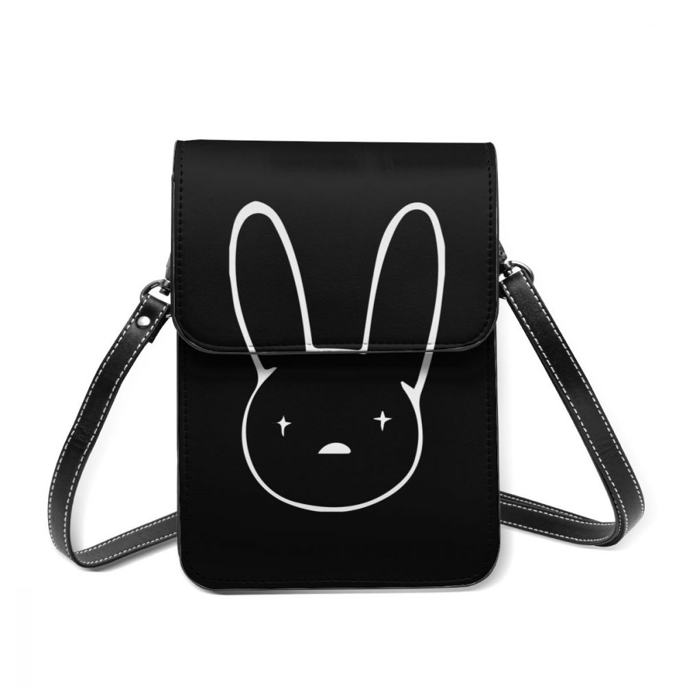 Slechte Bunny Schoudertas, Lederen Tas, Multi-Pocket Dame Tas, Student Mode-Kaart Tas, mobiele Telefoon Tas